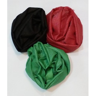 Combo Shimmer Glitter Stole- Black | Red |Green